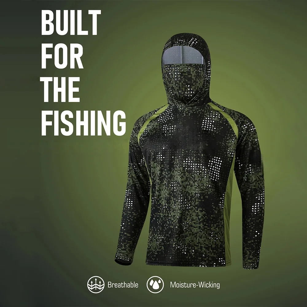 Fishing Apparel Men Hood Fishi - đánh giá và giá Fishing Shirt Uv Protection