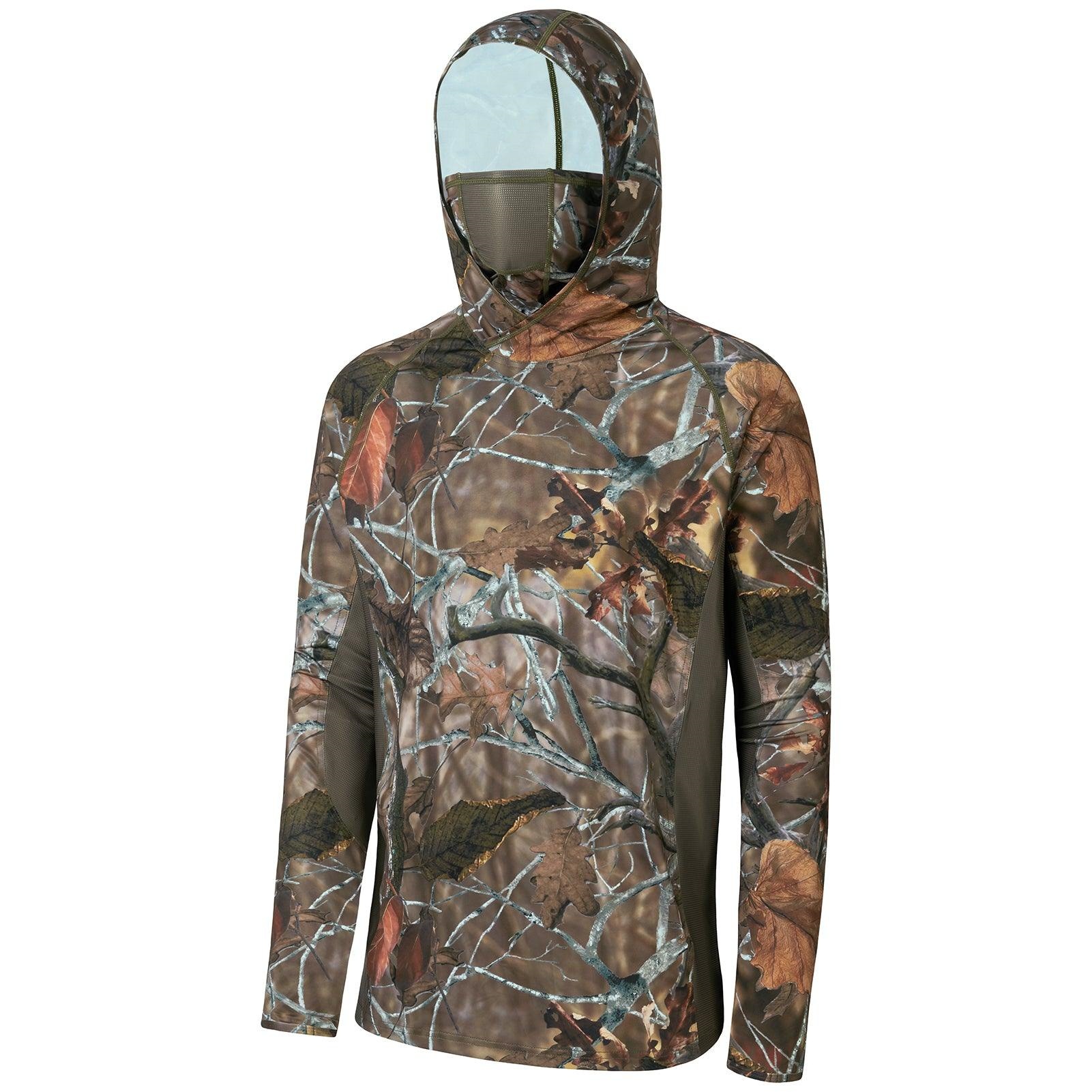 Outdoor Men 3D Leaf Camo Print - đánh giá và giá Fishing Mask Sun Protection